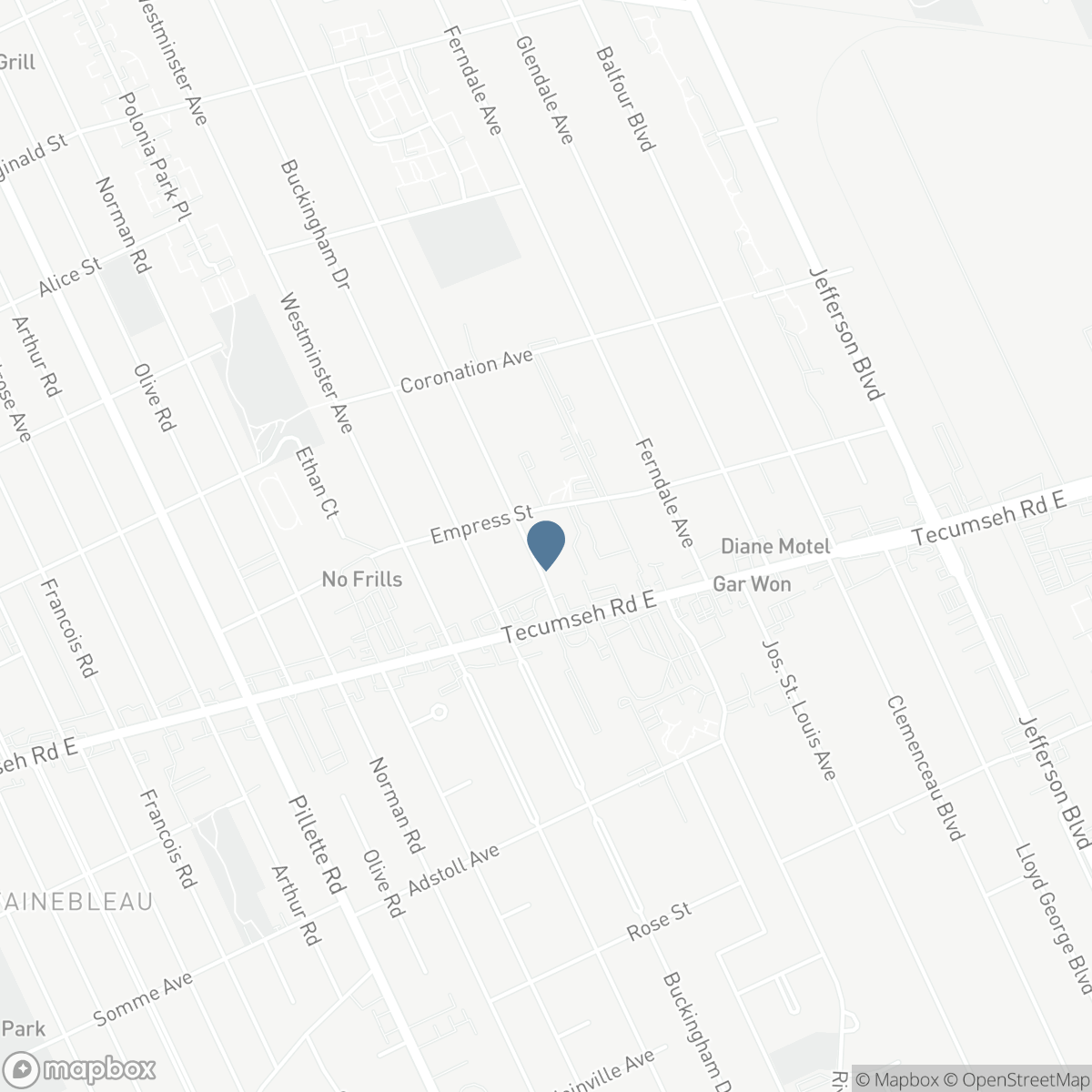 2032 FORD BOULEVARD, Windsor, Ontario N8T 2E7